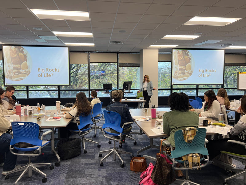 Living the Big Rocks of Life at the UD Center for Leadership